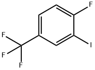 1-Fluoro-2-iodo-4-(trifluoromethyl)benzene Structure