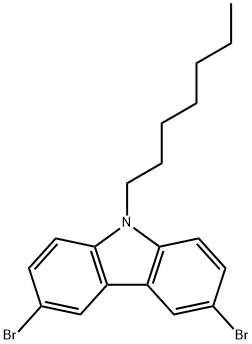 1103535-99-4 3,6-ジブロモ-9-ヘプチル-9H-カルバゾール