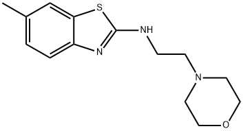 6-methyl-N-(2-morpholin-4-ylethyl)-1,3-benzothiazol-2-amine|6-甲基-N-(2-吗啉乙基)苯并[D]噻唑-2(3H)-亚胺