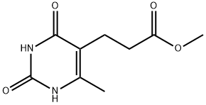 3-(2,4-二羟基-6-甲基嘧啶-5-基)丙酸甲酯,1105193-00-7,结构式