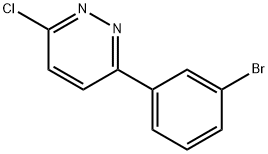 3-(3-bromophenyl)-6-chloropyridazine Structure