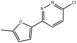 3-chloro-6-(5-methylfuran-2-yl)pyridazine, 1105195-02-5, 结构式