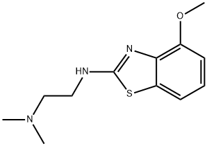 N-(4-methoxy-1,3-benzothiazol-2-yl)-N,N-dimethylethane-1,2-diamine Struktur