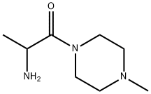 2-Amino-1-(4-methyl-piperazin-1-yl)-propan-1-one Structure