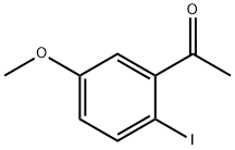 1-(2-Iodo-5-methoxy-phenyl)-ethanone,110718-87-1,结构式