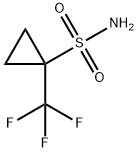 1-(TRIFLUOROMETHYL)CYCLOPROPANE-1-SULFONAMIDE Structure