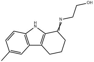 2-{[(1E)-6-methyl-2,3,4,9-tetrahydro-1H-carbazol-1-ylidene]amino}ethanol|