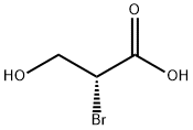 (R)-2-溴-3-羟基丙酸,110994-91-7,结构式