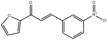 (2E)-1-(furan-2-yl)-3-(3-nitrophenyl)prop-2-en-1-one Structure