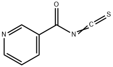 PYRIDINE-3-CARBONYL ISOTHIOCYANATE 化学構造式