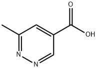 6-methylpyridazine-4-carboxylic acid Struktur