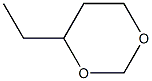 1,3-Dioxane, 4-ethyl- Struktur