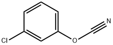Cyanic acid, 3-chlorophenyl ester,1124-37-4,结构式