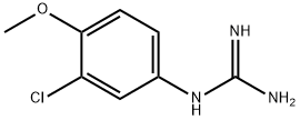N-(3-chloro-4-methoxyphenyl)guanidine Struktur