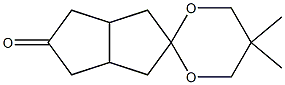 5',5'-dimethylspiro[1,3,3a,4,6,6a-hexahydropentalene-5,2'-1,3-dioxane]-2-one,112755-94-9,结构式