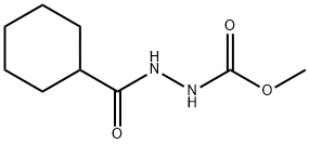 methyl 2-(cyclohexylcarbonyl)hydrazinecarboxylate|