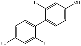 2,2'-Difluoro-[1,1'-biphenyl]-4,4'-diol Structure