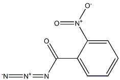 Benzoyl azide, 2-nitro- 化学構造式