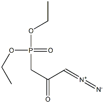 Phosphonic acid, (3-diazo-2-oxopropyl)-, diethyl ester