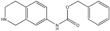 Benzyl (1,2,3,4-tetrahydroisoquinolin-7-yl)carbamate Structure