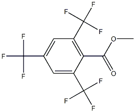 Methyl 2,4,6-Tris(trifluoromethyl)benzoate Struktur