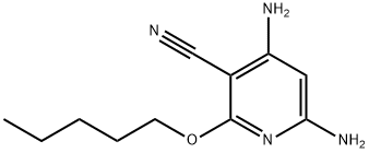 4,6-Diamino-2-pentyloxy-nicotinonitrile,1142190-28-0,结构式
