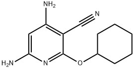 4,6-Diamino-2-cyclohexyloxy-nicotinonitrile,1142190-31-5,结构式