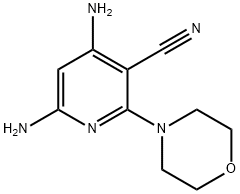 4,6-Diamino-2-morpholin-4-yl-nicotinonitrile Structure