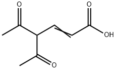 4-Acetyl-5-oxo-hex-2-enoic acid,1142190-54-2,结构式