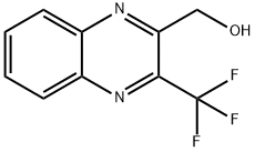 (3-Trifluoromethyl-quinoxalin-2-yl)-methanol,1142190-61-1,结构式