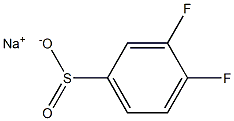 sodium:3,4-difluorobenzenesulfinate, 114336-38-8, 结构式