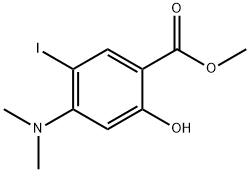 METHYL 4-(DIMETHYLAMINO)-2-HYDROXY-5-IODOBENZOATE|甲基 4-(二甲氨基)-2-羟基-5-碘苯酸盐