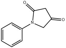 1-Phenyl-pyrrolidine-2,4-dione Struktur