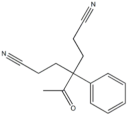 Heptanedinitrile,4-acetyl-4-phenyl-