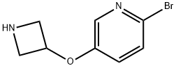 5-(Azetidin-3-yloxy)-2-bromopyridine Struktur