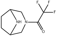 3-(TRIFLUOROACETYL)-3,8-DIAZABICYCLO[3.2.1]OCTANE Structure