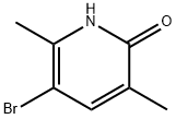 2-羟基-5-溴-3,6-二甲基吡啶, 1147857-06-4, 结构式