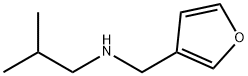 [(furan-3-yl)methyl](2-methylpropyl)amine Struktur