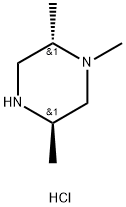 (2S,5R)-1,2,5-triMethylpiperazine Hydrochloride 化学構造式