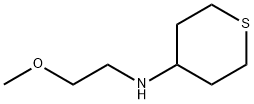 N-(2-methoxyethyl)thian-4-amine Structure
