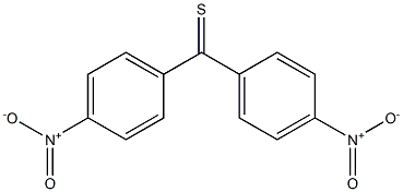 Methanethione, bis(4-nitrophenyl)- Structure