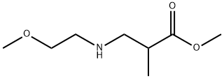 methyl 3-[(2-methoxyethyl)amino]-2-methylpropanoate,1154153-86-2,结构式