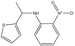 2-nitro-N-[1-(thiophen-2-yl)ethyl]aniline Structure