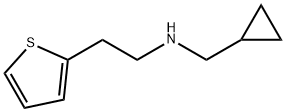 (cyclopropylmethyl)[2-(thiophen-2-yl)ethyl]amine Structure