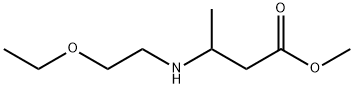 methyl 3-[(2-ethoxyethyl)amino]butanoate, 1154560-01-6, 结构式