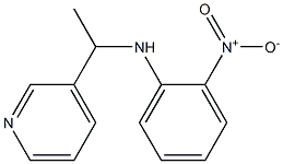 2-nitro-N-[1-(pyridin-3-yl)ethyl]aniline Structure