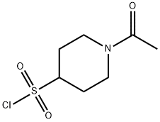 1-乙酰基哌啶-4-磺酰氯化, 1155374-90-5, 结构式