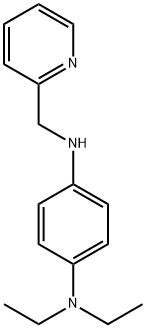N,N-Diethyl-N-pyridin-2-ylmethyl-benzene-1,4-diamine Struktur