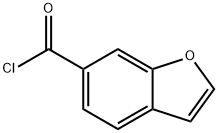 BENZOFURAN-6-CARBONYL CHLORIDE 化学構造式