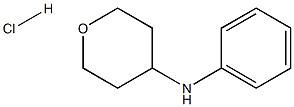 N-phenyloxan-4-amine:hydrochloride Structure